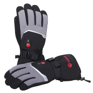 Winter Breathable Waterproof Rechargeable Battery Power USB Electric Hand Warmer Full Ski Heated Gloves