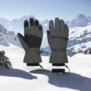Winter Cotton Polyester Snowboarding Gloves for Men Women and Kids
