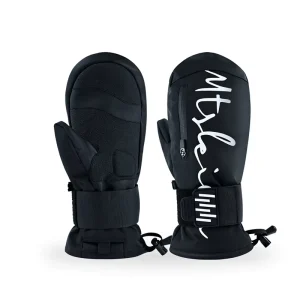 Winter EVA Shock Absorbing Warm Windproof Snowboard and Ski Gloves Unisex Built-In Wrist Guards Touchscreen Waterproof