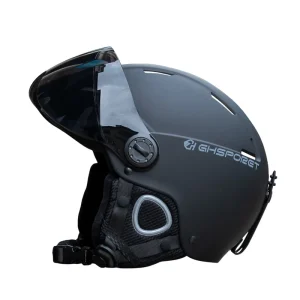 Winter Full-Face Ski Helmet with Snow Goggles for Adults ABS Adjustable Ventilation Holes