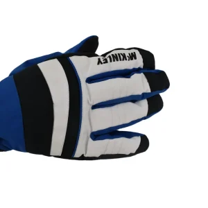 Winter Leather Palm Rib Cuff Kids’ Ski Gloves with RWS Certificate
