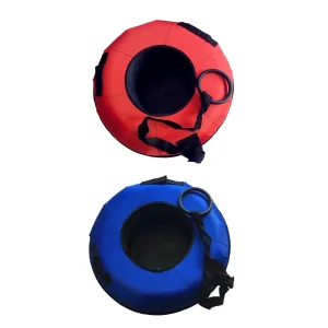 Winter Outdoor Sliding Skiing Circle Sleds Donut Snow Tubes for Kids