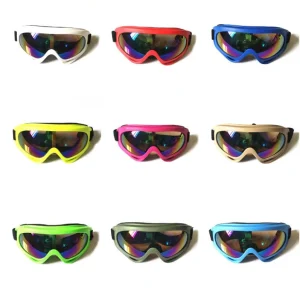 Winter Ski Goggles Anti-Dust Safety Goggles Windproof Motocross Sports Goggles