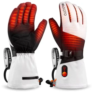 Winter Ski Rechargeable Battery 7.4v 3000mah Hand Warmer Snowboarding Electric Heated Gloves for Men and Women
