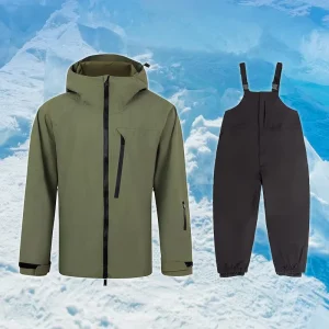 Winter Ski Suit for Woman and Men Warm Clothing Skiing Snowboard Jacket Pants Suit Windproof Waterproof Winter Kids Snow Wear