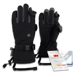 Winter Ski and Photography Gloves with Touchscreen-Compatible Full Fingers
