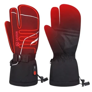 Winter Skiing Skating Snow Camping Hiking Heated Hand Warmer Ski Gloves