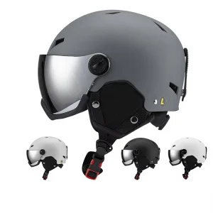 Winter Snow Goggles Integrated Full Ski Helmet Windproof Warm Unisex Adult EPS Material Outdoor Extreme Sports