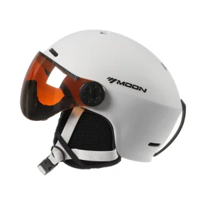 Winter Soft Sports Protection Snowboard Ski Helmet with Visor MOON Adult Skiing Equipment CE EN 1077 Certified Model MS99