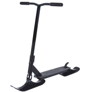 Winter Sport 2 in 1 Function Aluminum Ski Snow Scooter Sled for Adult Child Kids