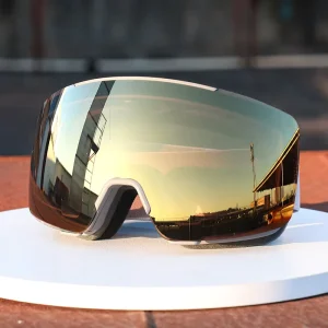 Winter Sports Polarized Protective Glasses with Flip up Lens Custom Logo Nose Protection for Snow Adventures