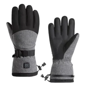 Winter Touch Screen Rechargeable Battery Electric Winter Hand Warm Moto Driving Heated Snowmobile Glove