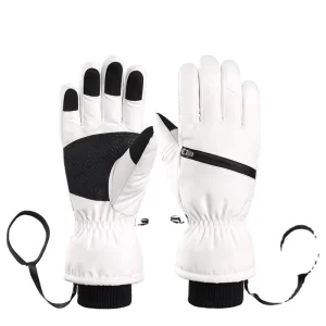 Winter Waterproof Thinsulate-Lined Ski Gloves for Men and Women