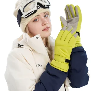 Winter Waterproof Warm Ski and Riding Gloves Arctic Velvet Cold-proof for Men Women Outdoor