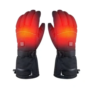 Winter Waterproof Warm Touchscreen Rechargeable Electric Hand Ski Gloves Heated Gloves