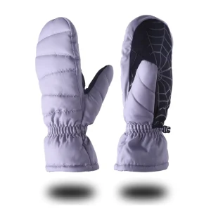 Winter Windproof Waterproof Polyester Customizable Compatible Breathable Ski Gloves for Snowboarding and Skiing