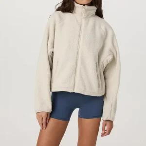 Women’s Winter Polar Fleece Outdoor Running Fitness Zipper Sports Jacket