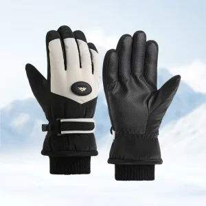 Women’s Winter Ski Gloves Soft Windproof Water Repellent Fleece Lined Touchscreen Anti Slip Palm Cycling Sports Factory Direct