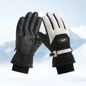 Women’s Winter Ski Gloves Water Repellent Windproof Fleece Lined Touchscreen Anti Slip Palm for Cycling Sports Factory Direct