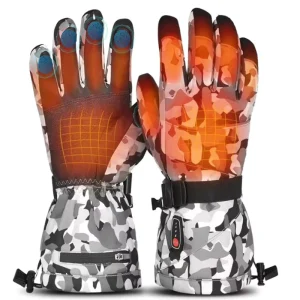 Women’s and Men’s Waterproof Rechargeable Battery Heated Hunting Gloves