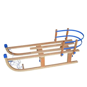 Wooden Snow Sledge Sled for Winter Outdoor Sport