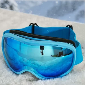 XJ-TY-06 Ski Goggles for Men, Women, and Children with HD Anti-Fog UV400 Double-Layer PC Lens