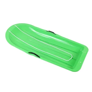 YAMA Eco friendly Heavy Duty Lightweight Outdoor Plastic Toboggan Snow Sled for Adults and Kids with Customizable Colors Logo