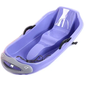 YAMA Outdoor Toboggan Snowboard Sled New Strengthen HDPE Plastic Carton for Adults and Kids Snow Tube