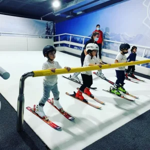 Year-Round Indoor Skiing Training System for Commercial Ski Schools and Sports Centers