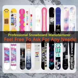 Youth Adult Custom Snowboard All Mountain Snow Board Snowboarding Equipment with Boots Bindings OEM Snowboard Factory