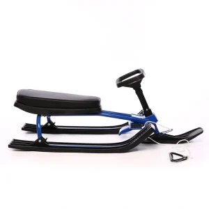 ZB007 Snow Racer Multicolor Downhill Mini Plastic Steel-Frame Toboggan for Adults and Kids